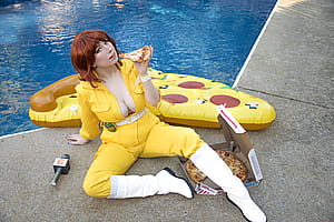 April O’Neil from TMNT by Usatame