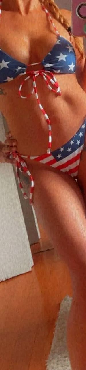 Red white & blue'